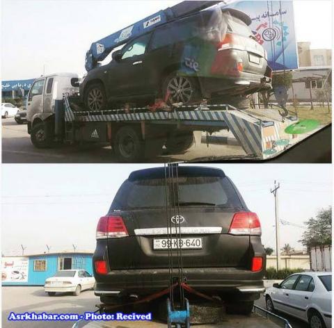 تصویری از لندکروز دو درب در ایران