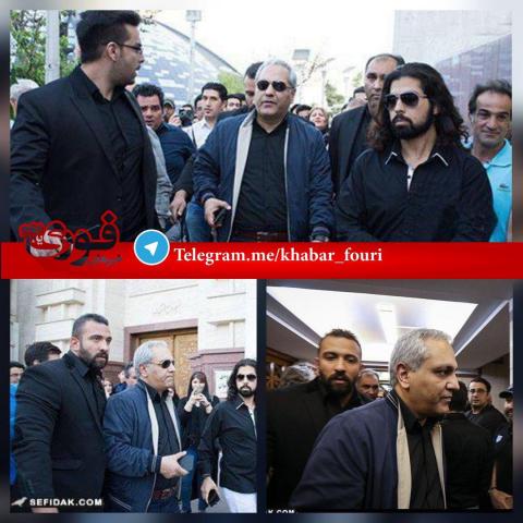 بادیگاردهای مهران مدیری /عکس