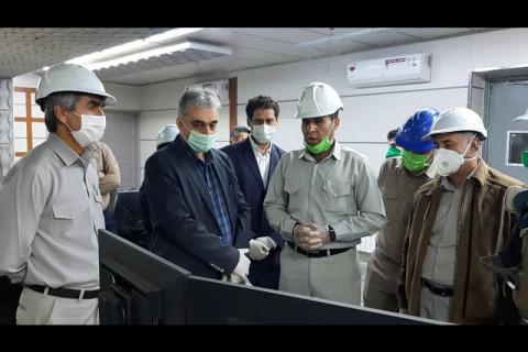 بازدید مدیرعامل شرکت مس از کارخانه ذوب خاتونآباد