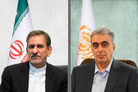قدردانی معاون اول رییس جمهوری از شرکت مس