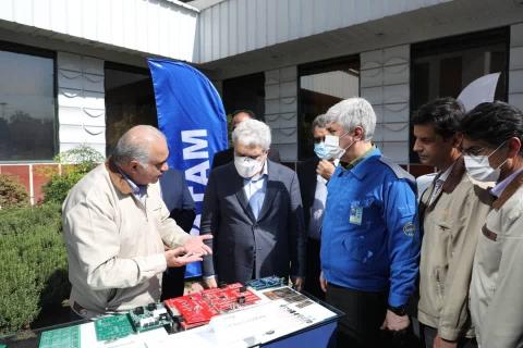 رونمایی از دستاوردهای دانشبنیان شرکت تام ایران خودرو