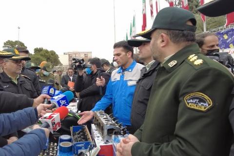 همراهی ایساکو با پلیس برای شناسایی شبکه توزیع لوازم یدکی تقلبی