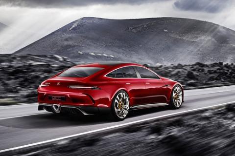 مدل چهار دربنز AMG GT وارد خط تولید میشود +عکس