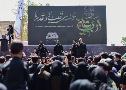موکب گلگهر در اربعین میزبان خیل عظیم عزاداران حسینی