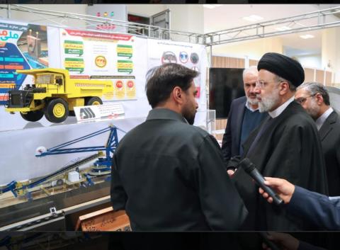 بازدید رئيسجمهور از دستاوردهای گل گهر حوزه بومیسازی و اقتصاد دانشبنیان